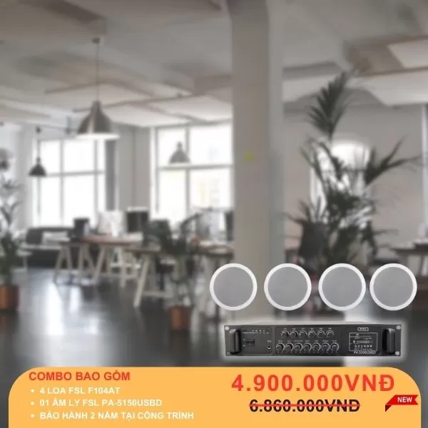 TƯ VẤN LẮP ĐẶT LOA CHO VĂN PHÒNG