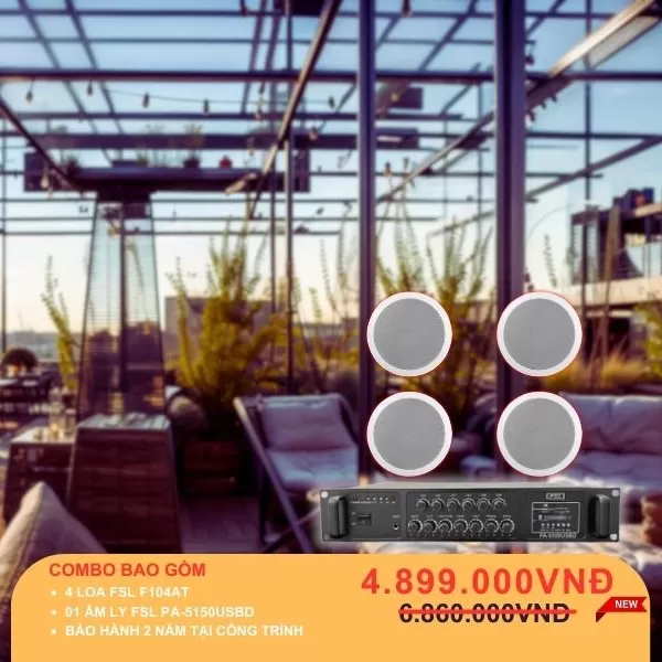 TƯ VẤN LẮP ĐẶT LOA CHO QUÁN TRÀ SỮA