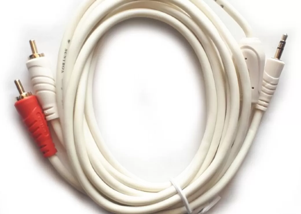 Dây 3.5mm Ra 2 Đầu AV/Hoa Sen 1.8m