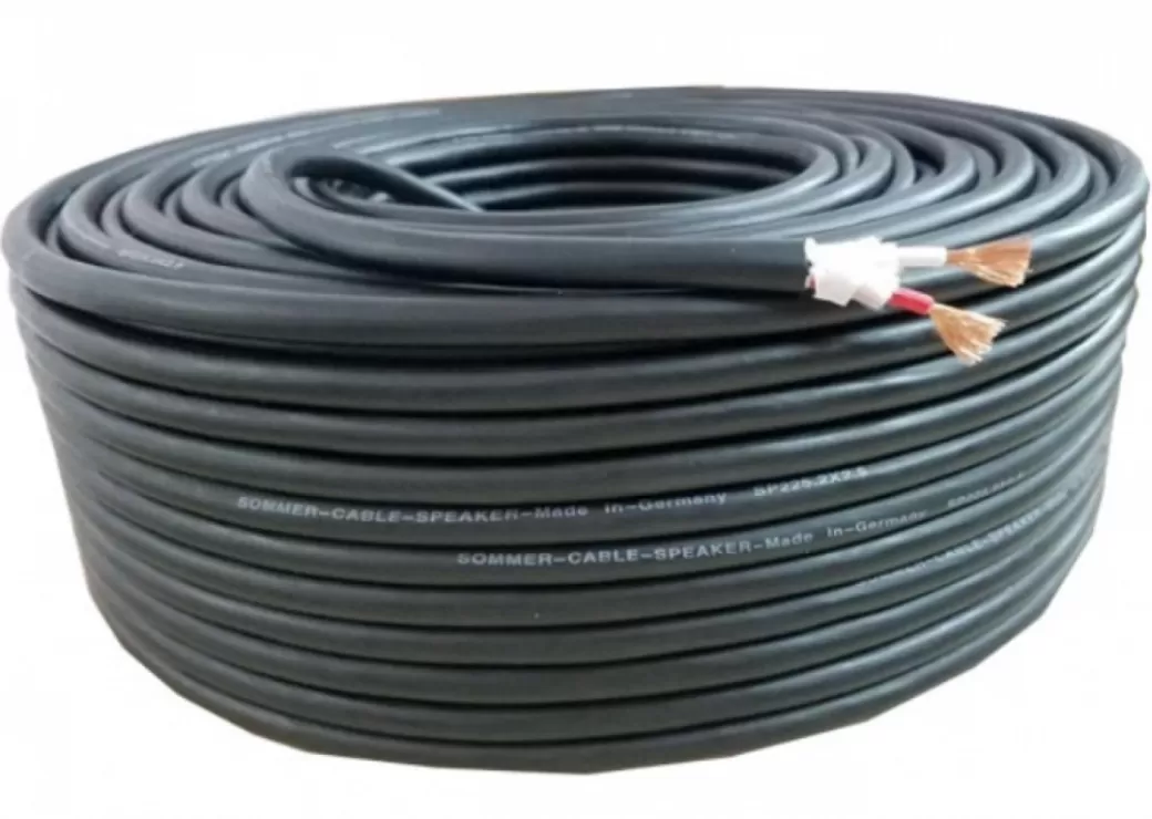Dây Loa SOMMER Đức 4x2.5mm, Đồng Nguyên Chất(Giá 1m)