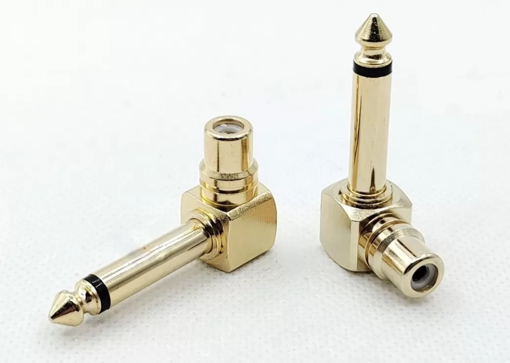 Jack Chuyển Đổi 6Ly Sang AV Hoa Sen Cong Vuông Góc