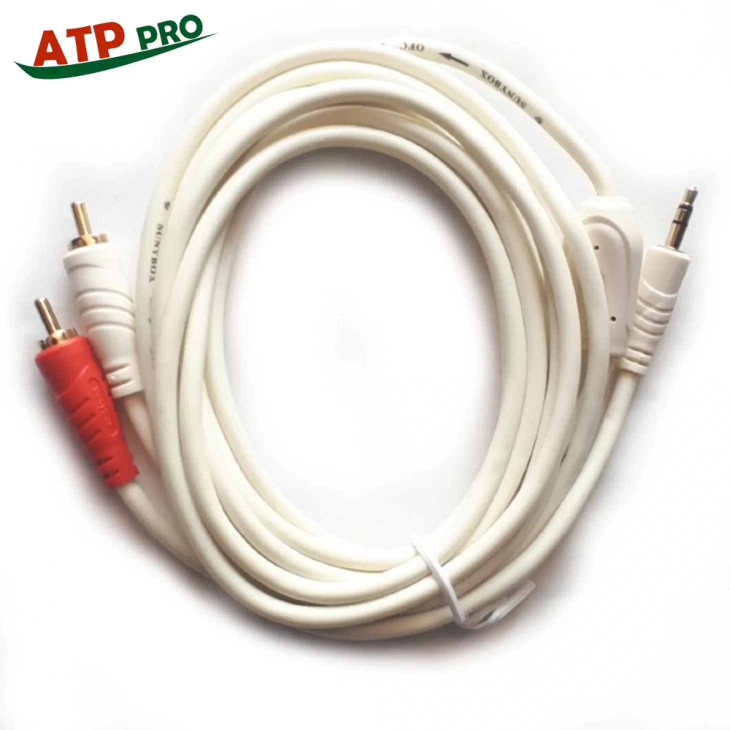 Dây 3.5mm Ra 2 Đầu AV/Hoa Sen 1.8m