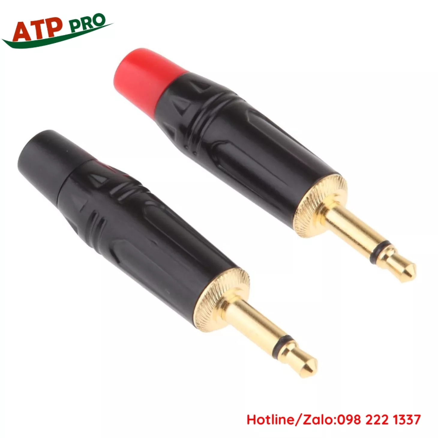 Jack 6 Ly Mono Chân Đồng Mạ Vàng, Dùng Hàn Dây