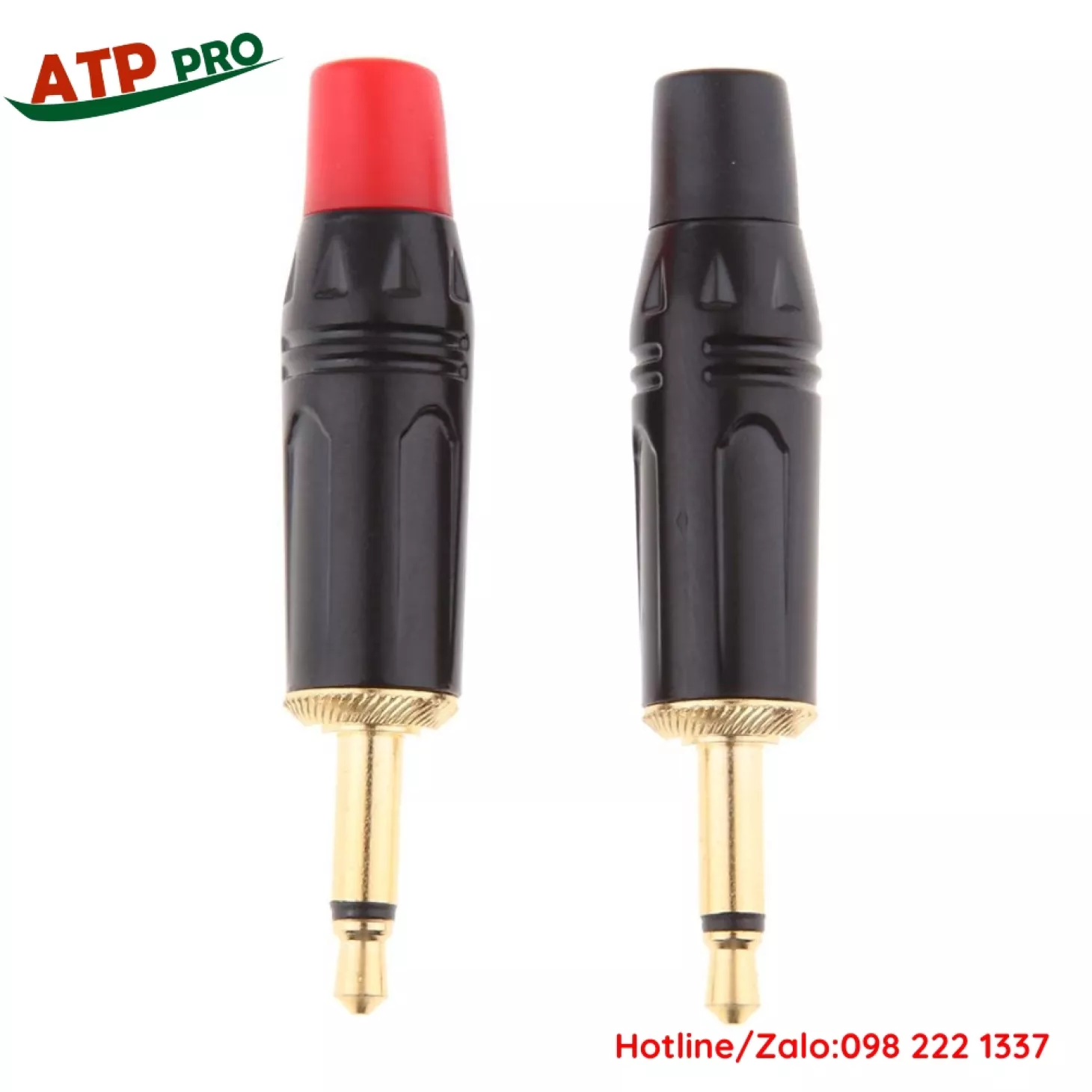 Jack 6 Ly Mono Chân Đồng Mạ Vàng, Dùng Hàn Dây