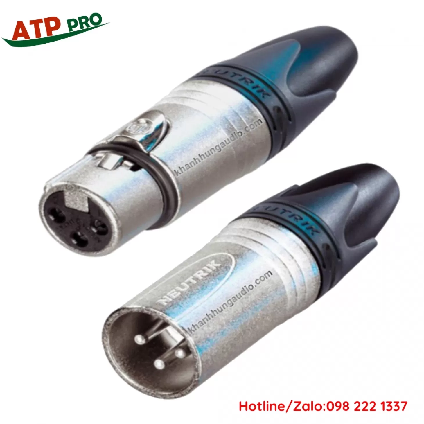 Jack Canon NEUTRIK Đực Cái Dùng Hàn Dây