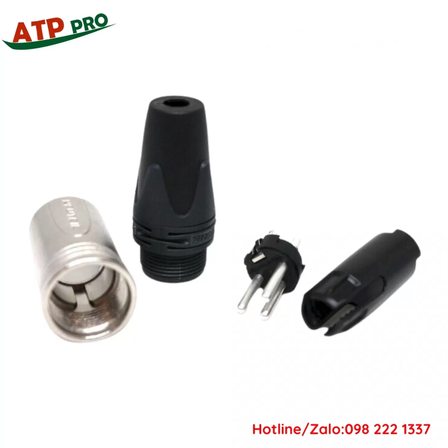 Jack Canon NEUTRIK Đực Cái Dùng Hàn Dây