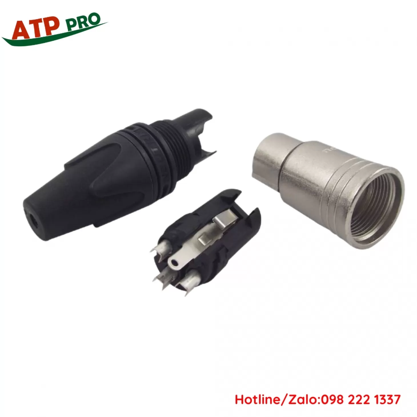 Jack Canon NEUTRIK Đực Cái Dùng Hàn Dây