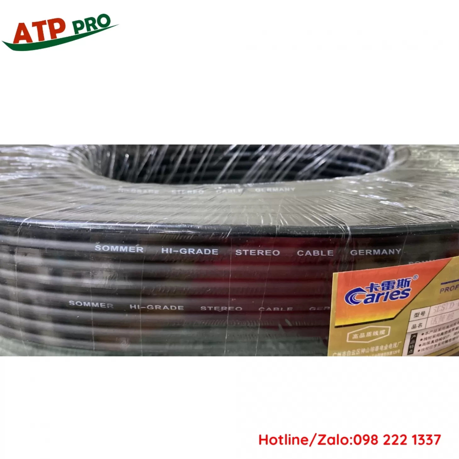 Dây Tín Hiệu SOMMER, (Đức) âm thanh Lõi Đồng, Chống Nhiễu( Giá 1 mét)