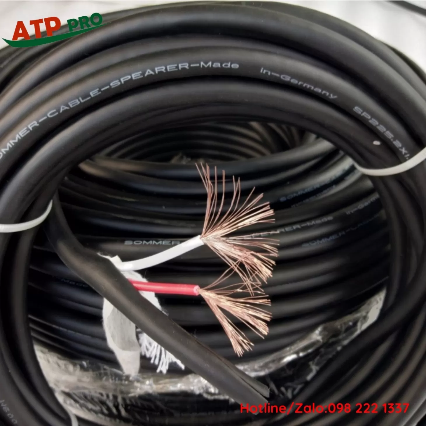 Dây Tín Hiệu SOMMER, (Đức) âm thanh Lõi Đồng, Chống Nhiễu( Giá 1 mét)