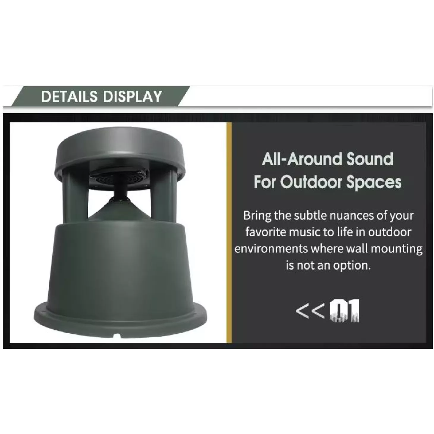 LOA SÂN VƯỜN FSL F-40G