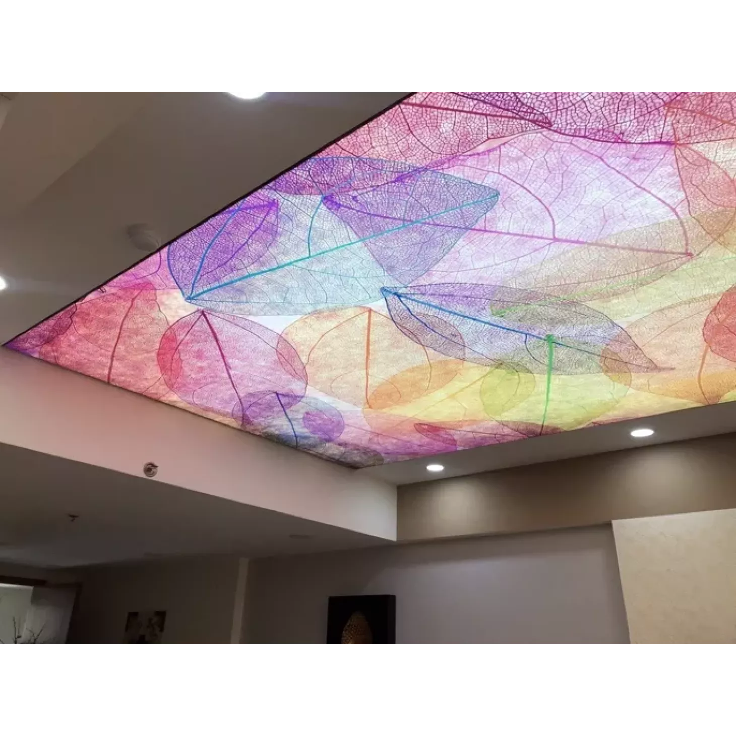 Trần xuyên sáng 7 màu - Mẫu 4